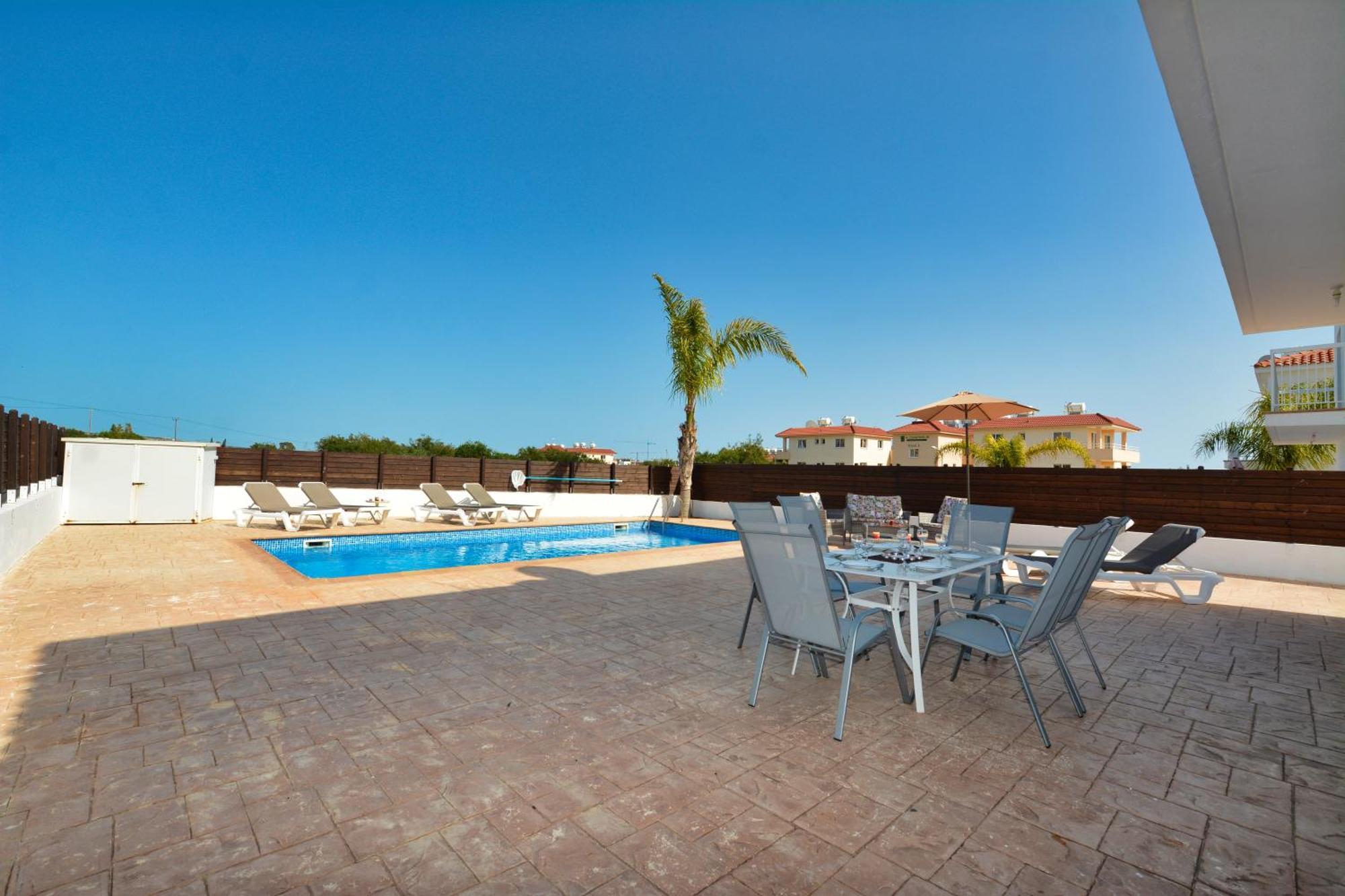 Nissi Villa Ourania Agia Napa Exterior foto